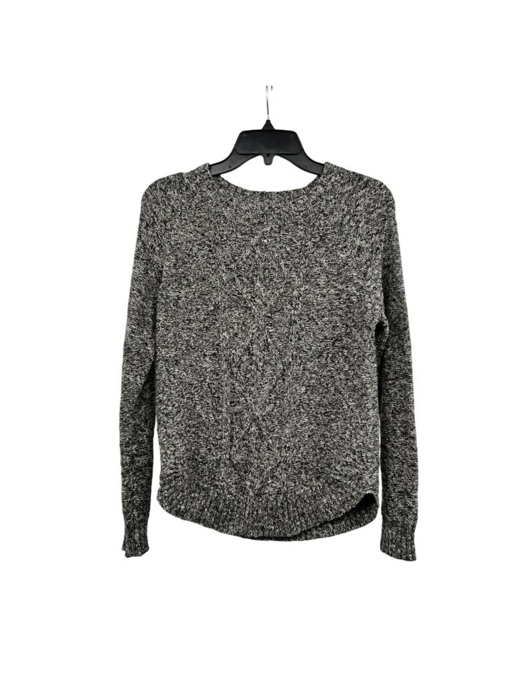 Sonoma Girls Knit Pullover Sweater Long Sleeve Black/Multi Size Large